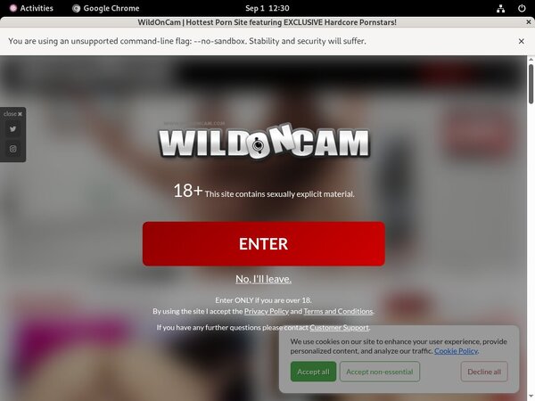 Wildoncam.com Renew Password