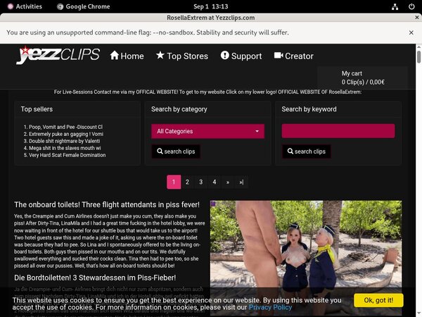 Yezzclips.com Trial Member
