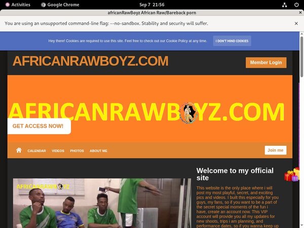 AfricanRawBoyz Free Acc