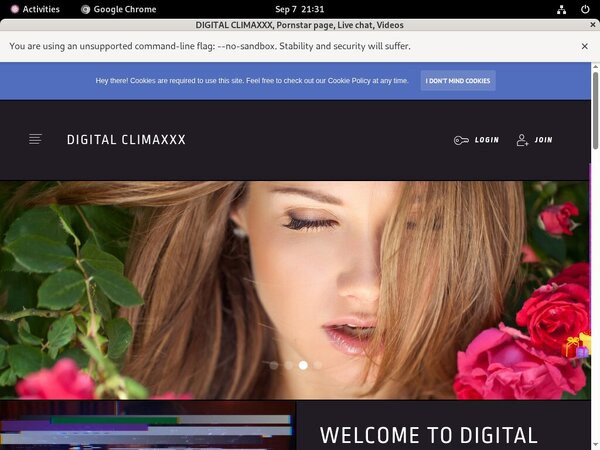 DIGITAL CLIMAXXX Get A Password