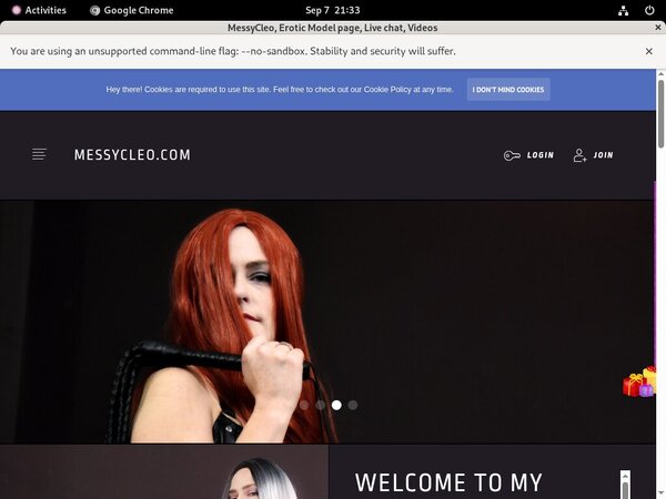 MessyCleo Live Cams