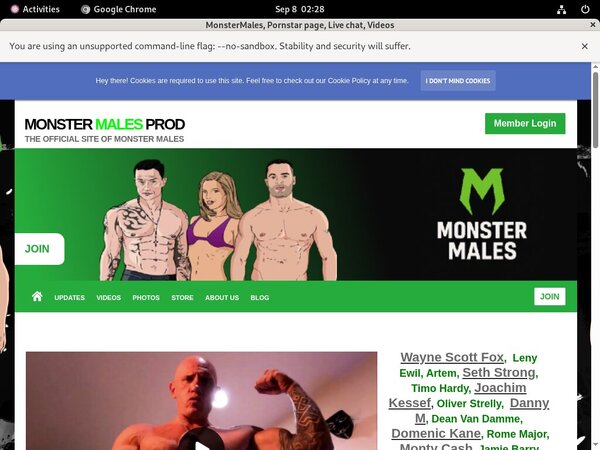 MonsterMales Bankeinzug