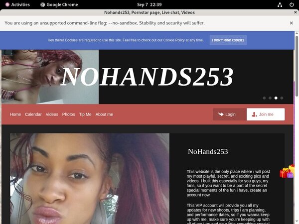Nohands253 Nude Pictures