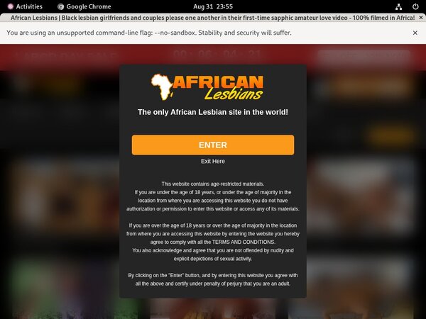 Promo Code Africanlesbians.com