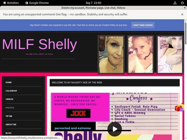 Sexymilfshelly.modelcentro.com Reduced Rate