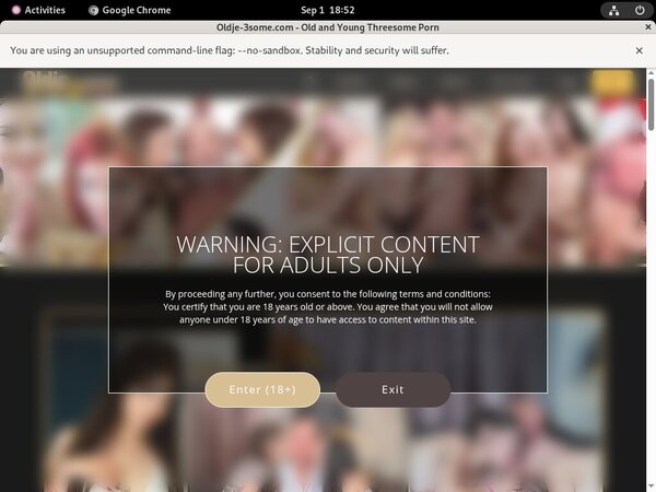 Oldje 3Some Free Acount