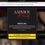 Ladyboypussy Squirt