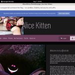 Alice Kitten Sample