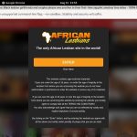 Big Black African Lesbians