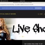 Free Officialmarleybrown.com Login And Pass