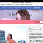 Get Valentina Bianco Free Login