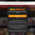 Real Africans Free Trial Porn